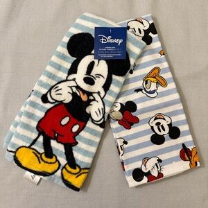 2 pack Kohl’s x Disney Mickey Mouse cotton kitchen towels